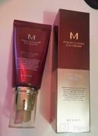 img 2 attached to M PERFECT COVER BB Cream #23: Lightweight, Multi-Function, High Coverage Makeup with SPF 42 PA+++ for Firmer-Looking Skin & Reduced Fine Lines - 50ml review by Agata Pkala (Kira) ᠌