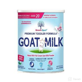 img 4 attached to 🐐 Goat Milk Toddler Formula - Growth Spurt Powdered Goat's Milk - Immune Support, Prebiotics, Probiotics, Iron, DHA & ARA, Methylfolate - Non GMO Infant Baby Transition Weaning