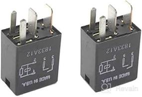 img 1 attached to 2-Pack OEM 4-PIN 8T2T-14B192-AA Relays – Multi Purpose for Fusion F150