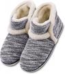 stay cozy and chic in garatia's vintage arctic indoor/outdoor women's slippers logo