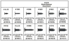 img 1 attached to 🚗 Enhance Vehicle Safety with Disco Automotive 8135 Universal Shield Retainer Assortment