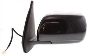 img 3 attached to Suzuki Grand Vitara 2006-2013 Driver Side Door Mirror: Power, Non-Heated, Manual Folding, Paintable Replacement