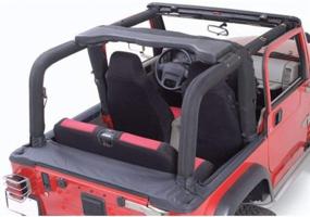 img 1 attached to 🚙 Rugged Ridge 13611.15 Full Roll Bar Cover Kit for 1992-1995 Jeep Wrangler YJ