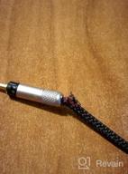 img 1 attached to NewFantasia Replacement Upgrade Cable For Audio Technica ATH-M50X, ATH-M40X, ATH-M70X Headphones 1.5Meters/4.9Ft review by Brian Finley
