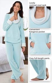 img 1 attached to Stay Cozy This Winter With PajamaGram Fleece Women'S Pajamas