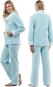 img 3 attached to Stay Cozy This Winter With PajamaGram Fleece Women'S Pajamas