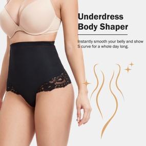 img 2 attached to High Waisted Body Shaper Compression Underwear With Tummy Control: JOYSHAPER'S Stomach Girdle For Women