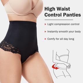 img 1 attached to High Waisted Body Shaper Compression Underwear With Tummy Control: JOYSHAPER'S Stomach Girdle For Women