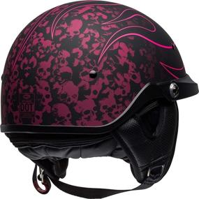 img 1 attached to 🔒 Enhanced Safety and Style: Bell Pit Boss Adult Street Motorcycle Helmet - Catacomb Matte Pin Pink/X-Large/2X-Large