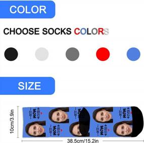 img 2 attached to Personalized Photo Socks With Custom Faces For Men, Women, And Unisex