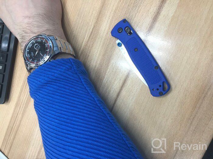 img 2 attached to Folding Benchmade Bugout Blue Knife review by Mateusz Swierczynski ᠌