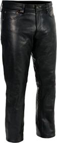 img 2 attached to 👖 Stay Stylish and Comfy with Milwaukee Leather LKM5790 Men's Classic 5 Pocket Pants