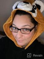 img 1 attached to Get Cozy And Cuddly With NEWCOSPLAY Animal Onesie Plush Pajamas - Perfect For Cosplay Or Lounging! review by Carmen Polk
