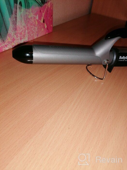 img 1 attached to BaBylissPRO curling iron BAB2173TTE, black review by Anastazja Pluta ᠌