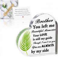 sympathy gift for loss of brother - bereavement, remembrance, and memorial for a friend who has lost a brother - expressing condolences and sorry for your loss logo