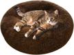 comfortable indoor cushion calming kitten logo