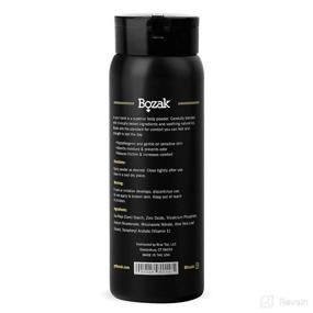 img 3 attached to 🌿 Hypoallergenic Body Powder for Men - Bozak Personal Care