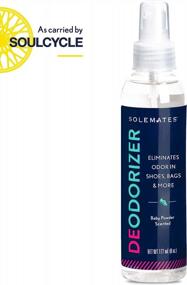 img 3 attached to Solemates Shoe Deodorizer - Eliminates Odor, Extra Strong Shoe Spray Made With Natural Ingredients