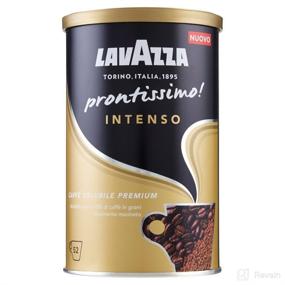 img 4 attached to ☕️ Lavazza Prontissimo! Intenso Instant Coffee: Intense Taste, Italian Import, 3.35oz Tin (95g)