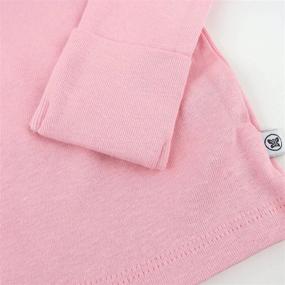 img 2 attached to HonestBaby Organic Side Snap Blossom Preemie Apparel & Accessories Baby Girls best on Clothing