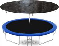 protect your trampoline year-round with sposuit's rainproof and uv resistant cover logo