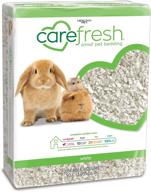 odor-controlled and 99% dust-free: experience carefresh's natural paper small pet bedding logo