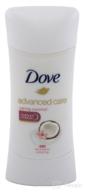 dove deodorant ounce anti perspirant coconut personal care logo