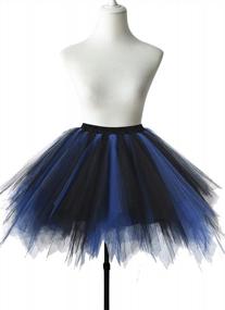 img 3 attached to Elevate Your Style With Emondora Women'S Tutu Tulle Petticoat Ballet Bubble Skirts