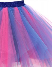img 1 attached to Elevate Your Style With Emondora Women'S Tutu Tulle Petticoat Ballet Bubble Skirts