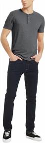 img 1 attached to Men'S Henley 3-Button Short Sleeve T Shirt For Men