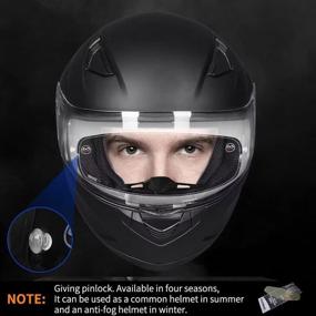 img 1 attached to ILM Motorcycle Snowmobile Anti Fog Motocross Motorcycle & Powersports