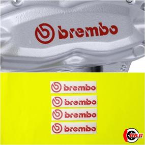 img 3 attached to Brembo Brake Caliper Decal Sticker Exterior Accessories