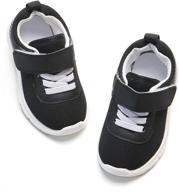 👟 adorable athletic leather sneakers for toddler girls - thee bron shoes logo