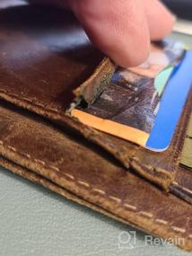 img 7 attached to Easyoulife Wallet Leather Pocket Vintage Men's Accessories for Wallets, Card Cases & Money Organizers