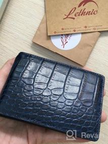 img 8 attached to Lethnic Wallet: Stylish Bifold Leather Men's Business Accessories in Wallets, Card Cases & Money Organizers