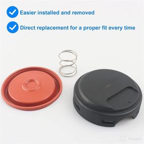 img 1 attached to 🔧 Replacement PCV Valve Diaphragm Cover Membrane Compatible with Volvo XC60, XC70, XC90, S60, S80, V70, V60 - 2010-2016, 2008-2015, 2007-2014, 2011-2016, 2008-2010, 2015-16