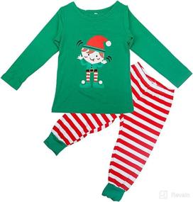 img 3 attached to 👨 Dad Mom Baby Kid Family Matching Christmas Pajamas Set - Snug Sleepwear for Homewear Bliss