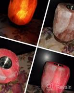 img 1 attached to Himalayan Salt Lamp Bowl With Small Rock Crystals And Dimmer Switch - Includes 25W Bulbs By AMOYSTONE review by Carl Mayes