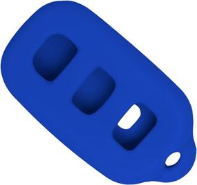 img 3 attached to 🔵 Enhanced Protection: Keyless2Go Silicone Cover for Remote Key Fobs - Blue