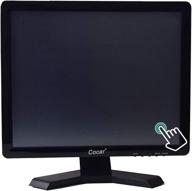 🖥️ cocar inch touchscreen led monitor, 17 inch, 1280x1024 resolution, touchscreen enabled, ccts17 logo