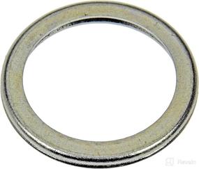 img 1 attached to 🔧 Dorman 65427 Aluminum Oil Plug Crush Gasket (2 Pack) for Scion, Subaru, Toyota Models