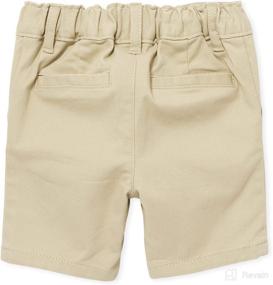 img 2 attached to 👧 The Children's Place 2-Pack of Chino Shorts for Toddler Girls