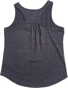 img 2 attached to Tough Cookies Flowy Triblend Charcoal Girls' Clothing : Tops, Tees & Blouses