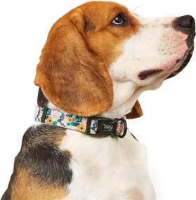 img 3 attached to 🌸 Comfortable and Cute Floral Dog Collar with Quick Release Buckle - Perfect for Dogs of All Sizes and Genders