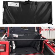 сумка для хранения окна с мягким верхом sunluway для jeep wrangler jl jlu и jeep gladiator jt 2018-2023 2-дверный и 4-дверный - заменяет 68358392ac и обеспечивает удобную транспортировку логотип