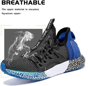 img 2 attached to VITIKE Running Fashion Athletic Sneakers Girls' Shoes : Athletic