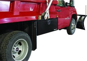 img 1 attached to 🚚 Buyers Products 1702505: Black Steel Underbody Truck Box with Aluminum Door - Durable Storage Solution for Trucks (18 x 18 x 36 Inch)