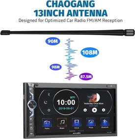 img 3 attached to 📻 13 Inch Flexible Rubber Antenna Mast for Ford F150 Raptor Super Duty 2009-2021 Optimized FM/AM Reception - CHAOGANG Radio Antenna Replacement