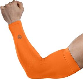 img 4 attached to UV Protection Arm Sleeves For Men & Women - Perfect For Cycling, Driving, Golfing & Running | SHINYMOD