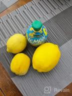 img 1 attached to 24PCS BigOtters Artificial Lemon Slices - 2 Inch Assorted Colors Fake Fruits For Themed Party Decor, Kitchen Table Centerpiece & Crafts Projects review by Justin Metz